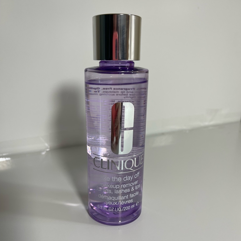 Clinique Take The Day Off Makeup Remover For Lids, Lashes & Lips 6.7 Fl Oz 200ml
